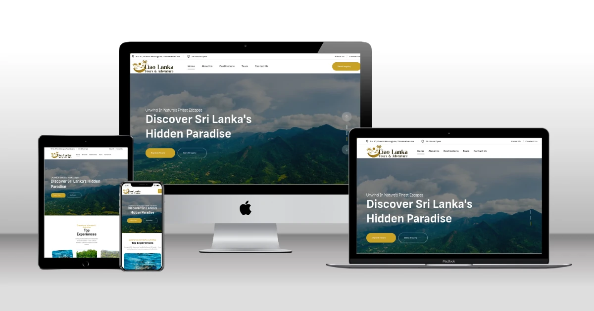 XynoSync Ciao Lanka Tours